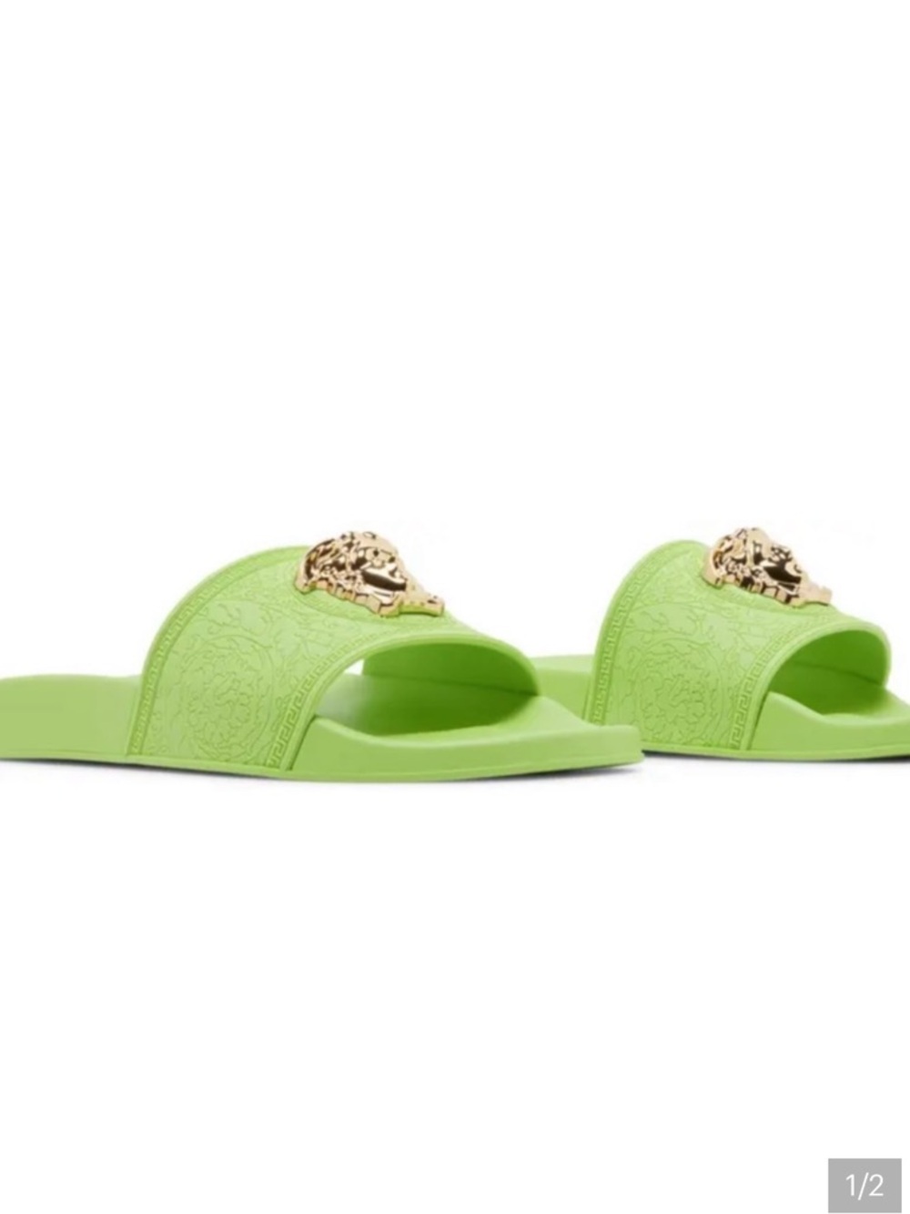 Versace with gold medusa